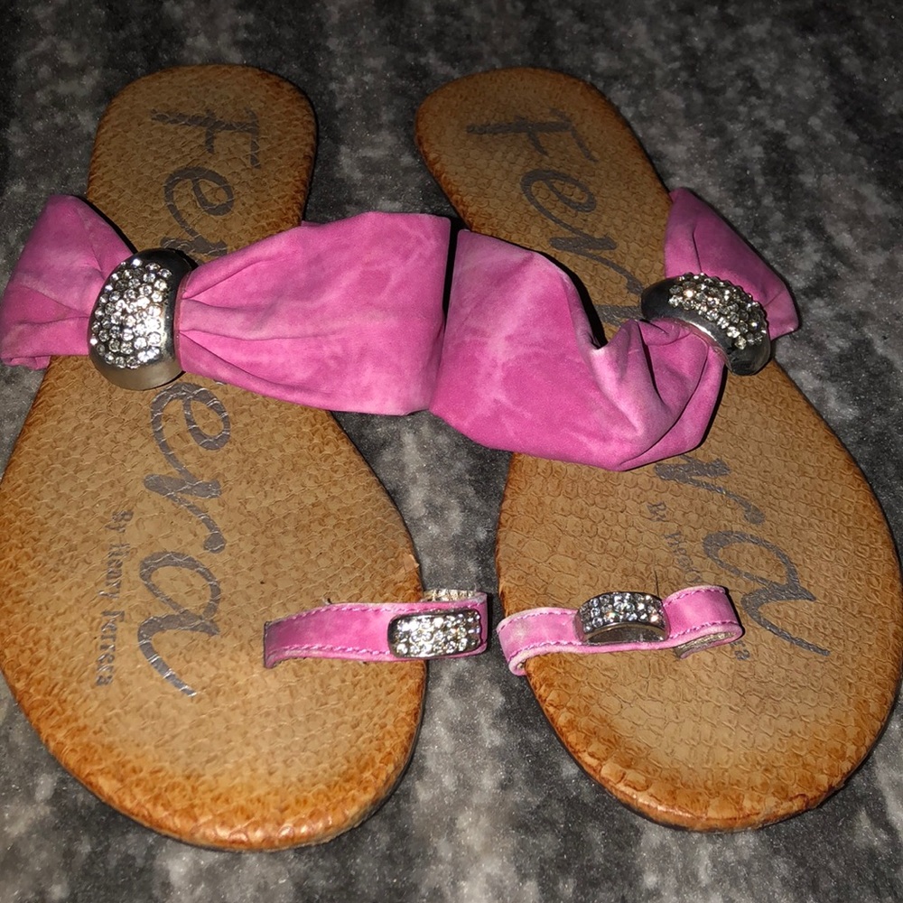Ferrera By Henry Ferrera Pink Sandals
